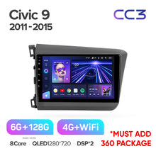 Load image into Gallery viewer, Honda Civic 9 FB FK FD (2011-2015) Left Hand Drive
