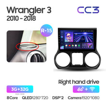 Load image into Gallery viewer, Jeep Wrangler 3 JK (2010-2018) Right Hand Drive

