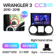 Load image into Gallery viewer, Jeep Wrangler 3 JK (2010-2018) Right Hand Drive
