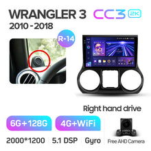 Load image into Gallery viewer, Jeep Wrangler 3 JK (2010-2018) Right Hand Drive
