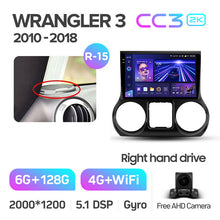 Load image into Gallery viewer, Jeep Wrangler 3 JK (2010-2018) Right Hand Drive
