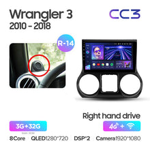 Load image into Gallery viewer, Jeep Wrangler 3 JK (2010-2018) Right Hand Drive
