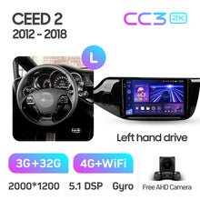 Load image into Gallery viewer, Kia CEED Ceed 2 JD (2012-2018) Left Hand Drive
