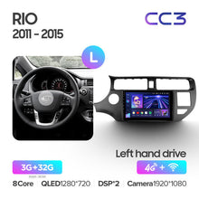 Load image into Gallery viewer, Kia RIO 4 K3 (2011-2015) Left Hand Drive
