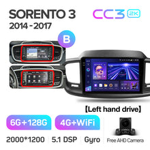 Load image into Gallery viewer, Kia Sorento 3 (2014-2017) Left Hand Drive
