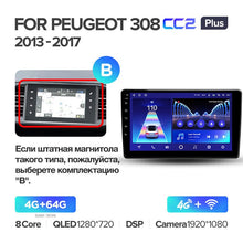 Load image into Gallery viewer, Peugeot 308 T9 308S (2013-2017)
