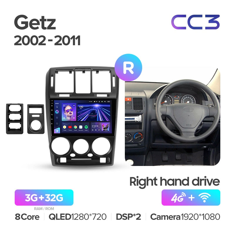 Hyundai Getz 1 (2002-2011) Right hand driver