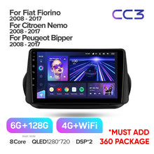 Load image into Gallery viewer, Fiat Fiorino Qubo (2008-2017) For Citroen Nemo (2008-2017) For Peugeot Bipper (2008-2017)
