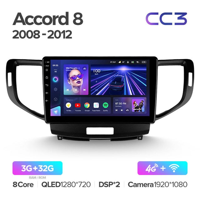 Honda Accord 8 / Acura TSX (2008-2012) F1