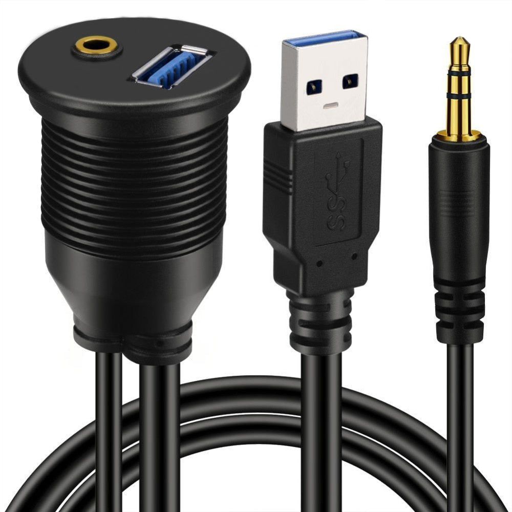 USB 3.0 & 3.5mm