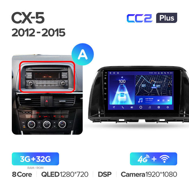 Mazda CX5 CX-5 CX 5 (2012-2015) 9 Inch Screen